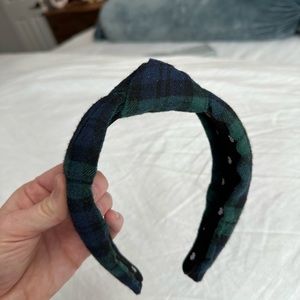 Lele sadoughi tartan plaid headband